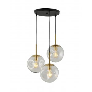 Подвесной светильник с шарами на круглом основании «Samitra»