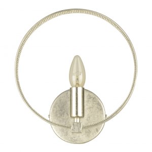 Настенное бра сусальное серебро «Джестер»