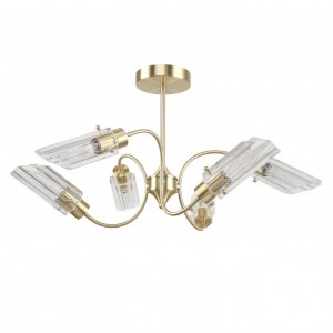 Потолочная люстра золотого цвета «Олимпия»