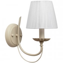 Бра белого цвета 448020501 Виталина