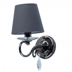 Серое настенное бра 448021801 виталина