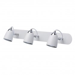 Белый спот на три лампы 545021503 астор