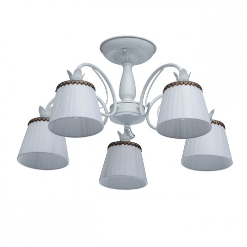 Белая потолочная люстра виталина 448011405
