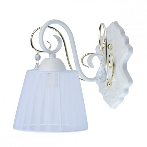 Белое настенное бра виталина 448021101