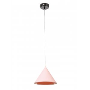 Подвесной светильник розовый конус «Maretta»
