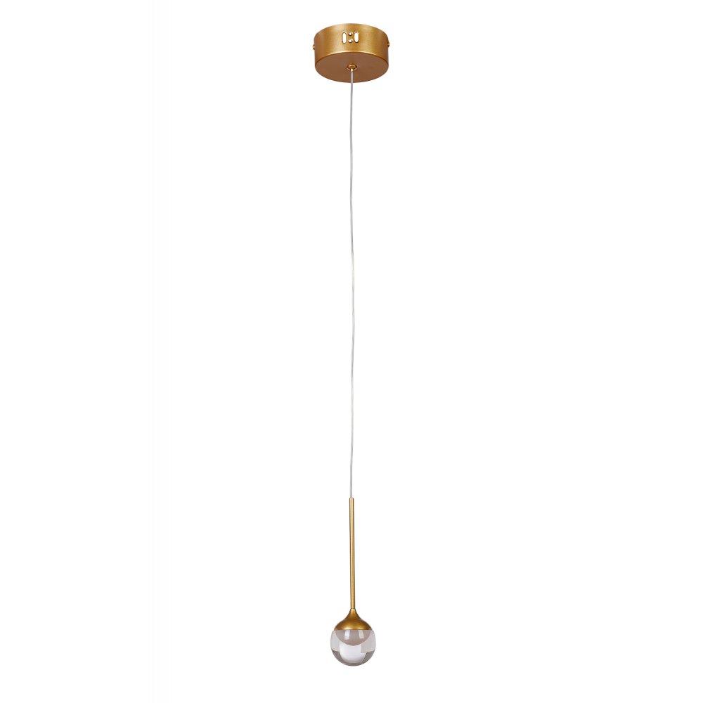 Декоративный подвесной светильник с плафоном шар 3Вт 3000К «Kollins» MR1061-1PL