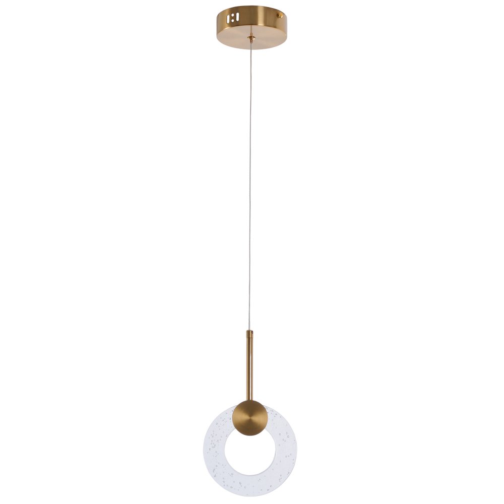 Подвесной светильник кольцо с пузырьками «Lora» MR1082-PL