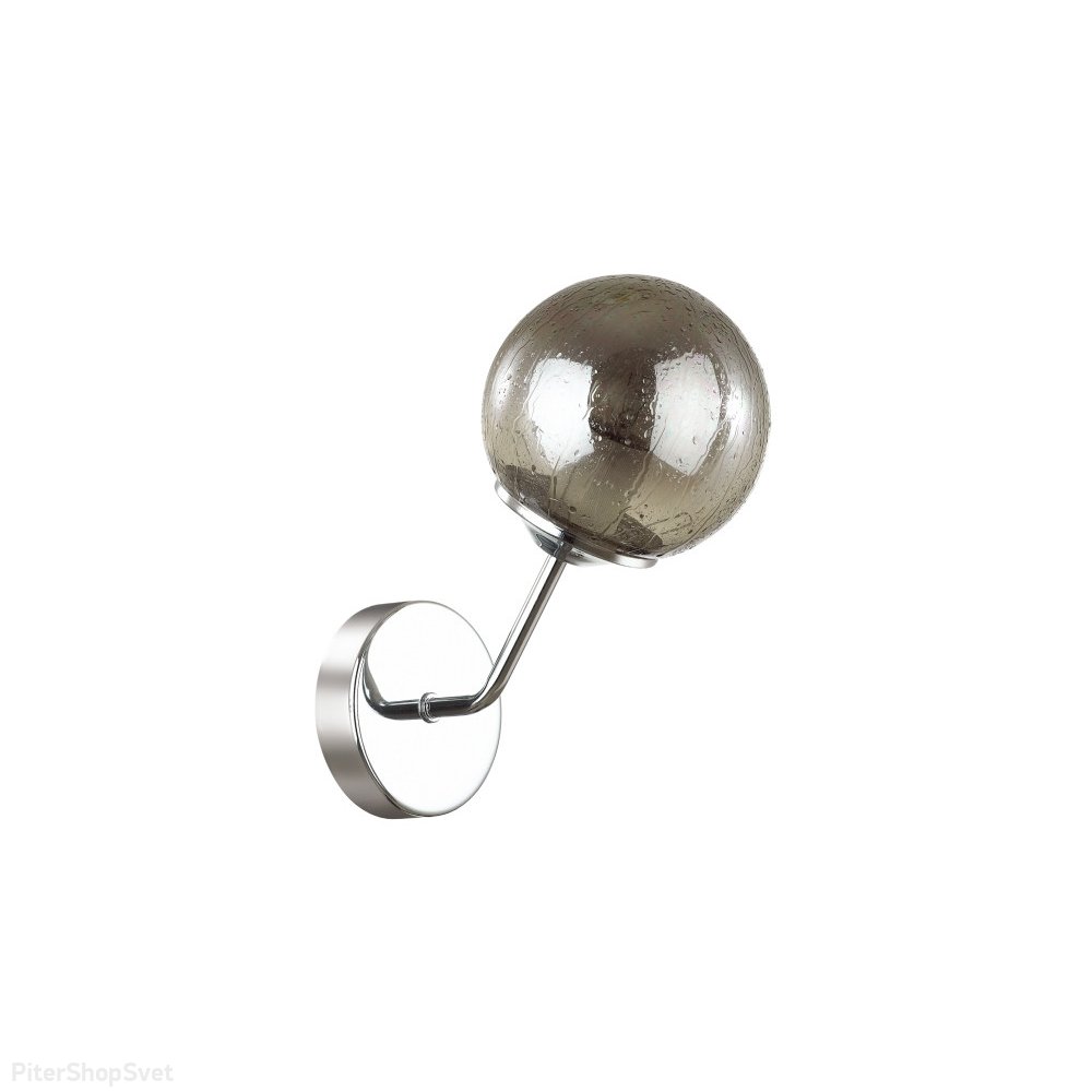 Настенное бра шар с эффектом стекающих капель «Camilla» MR1880-1W
