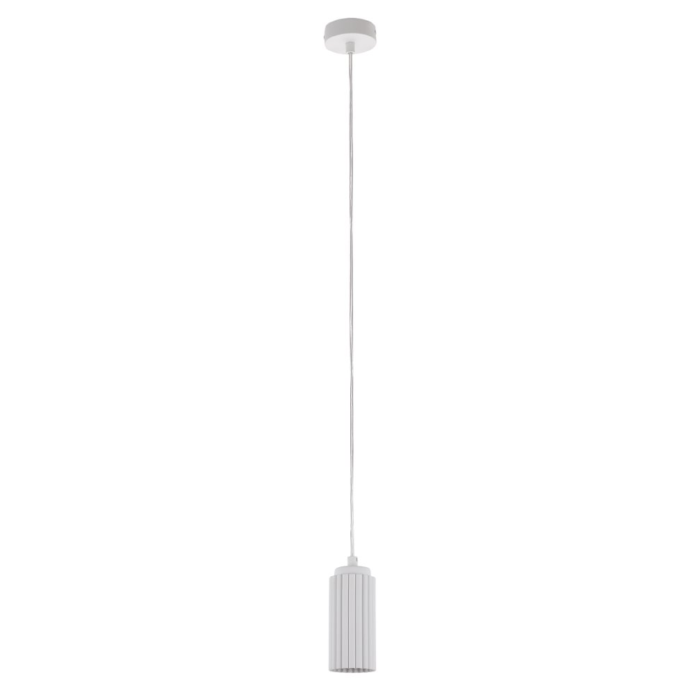 Белый подвесной светильник цилиндр «Alex» MR2173-1P