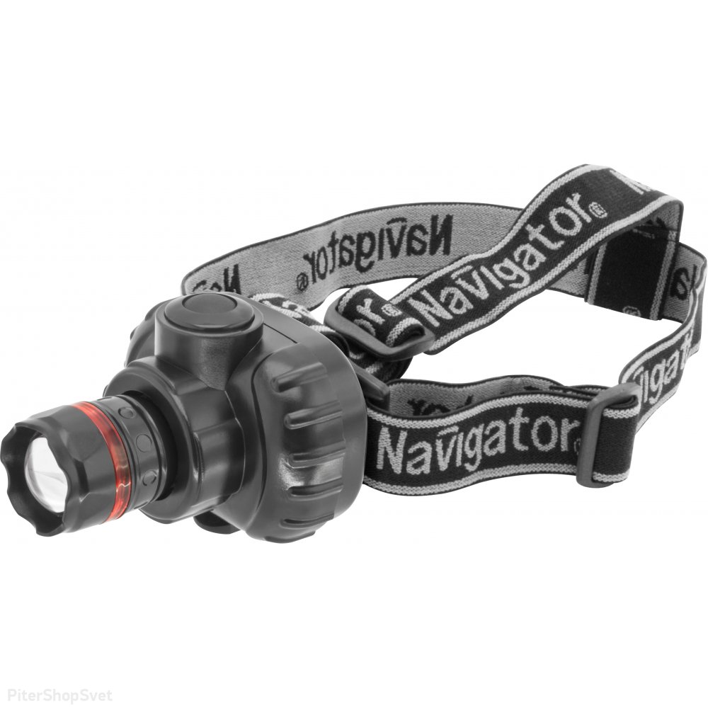 Налобный фонарь с функцией фокусировки «NPT-H03-3AAA» 94950