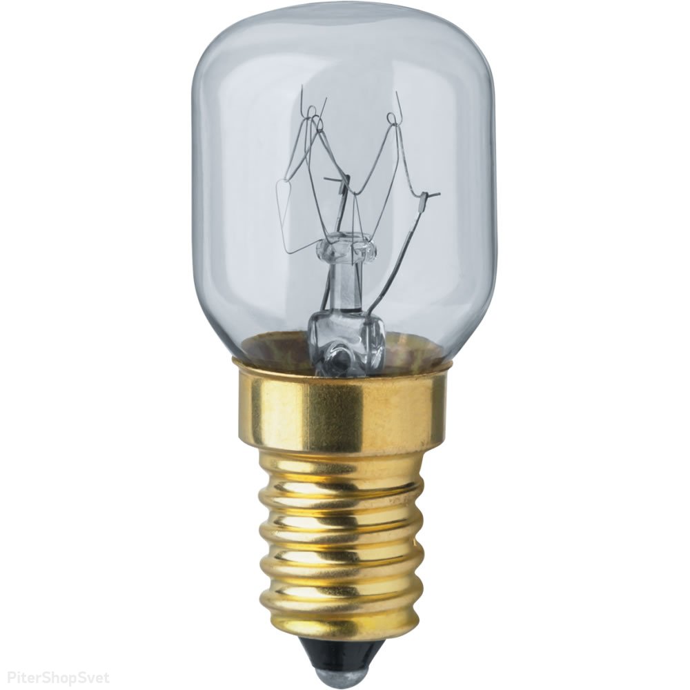 Лампа накаливания для духовых шкафов NI-T25-15-230-E14-CL