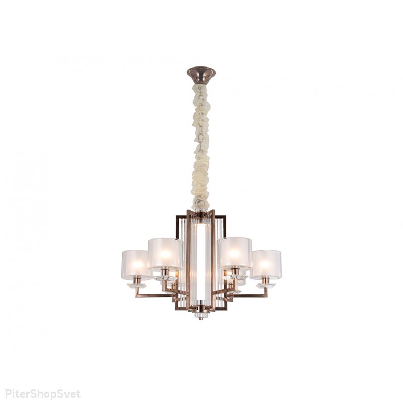 Подвесная люстра 4406+1/C black nickel