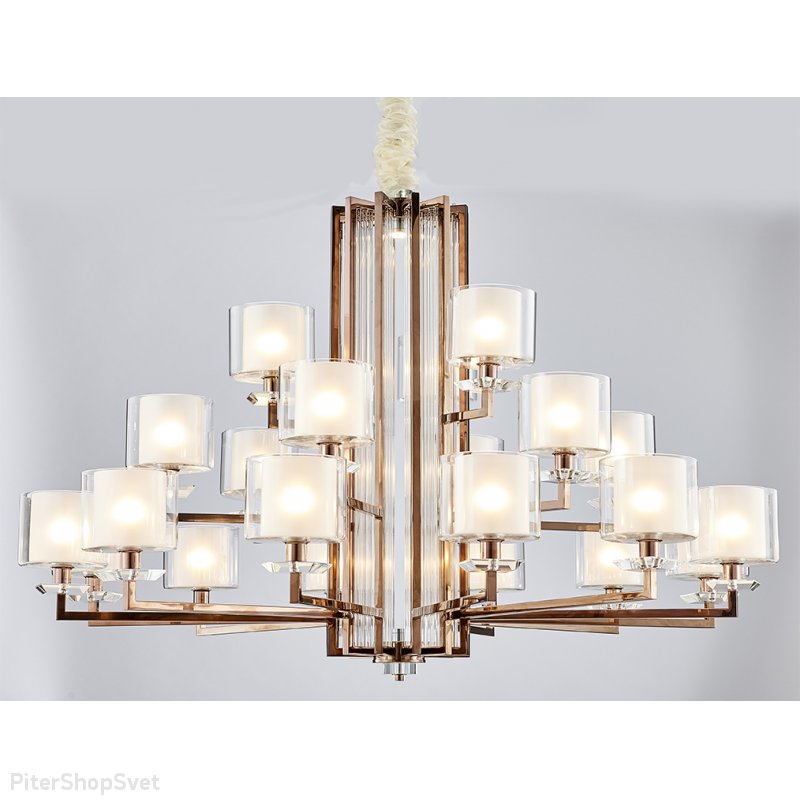 Подвесная люстра 4412+6+3/C black nickel