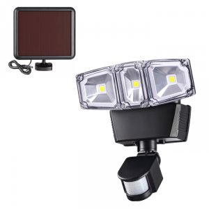 Уличный настенный светильник на солнечной батарее с датчиком движения «SOLAR» 358019