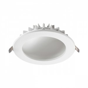 Белый встраиваемый светильник 12Вт 3000К «GESSO»