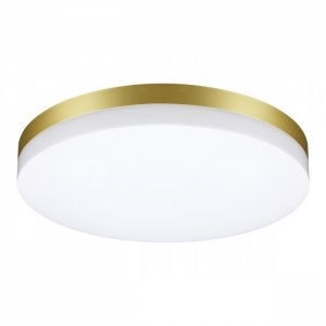 Золотисто-белый уличный круглый светильник 40Вт 4000К «OPAL»