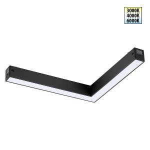 Угловой трековый светильник 20Вт 3000/4000/6000К «VECTOR»