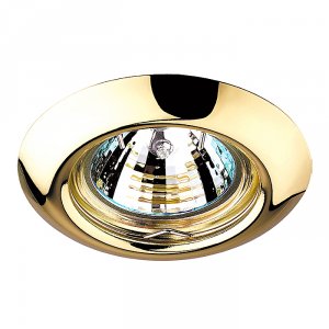 Встраиваемый светильник золотого цвета «TOR»
