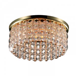Хрустальный встраиваемый светильник 369442 PEARL ROUND