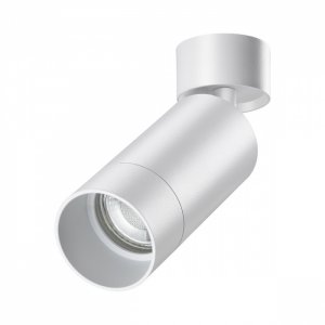 Белый накладной поворотный светильник цилиндр «SLIM»