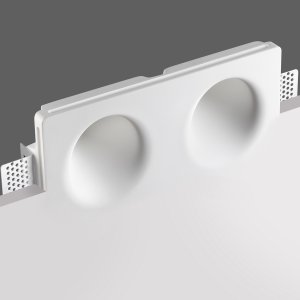 Гипсовый встраиваемый в стену светильник для подсветки «CAIL»