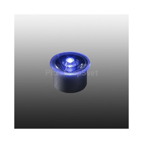 Круглый уличный светильник IP68 синего цвета 357235 TILE Novotech