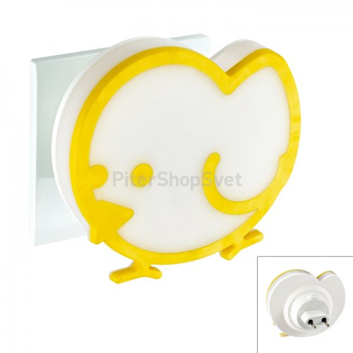 Светильник-ночник (в розетку) светодиодный с выключателем 357336 NIGHT LIGHT