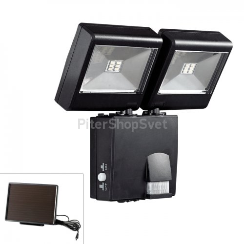 светодиодный светильник на солнечной батарее с датчиком движения 357345 SOLAR Novotech