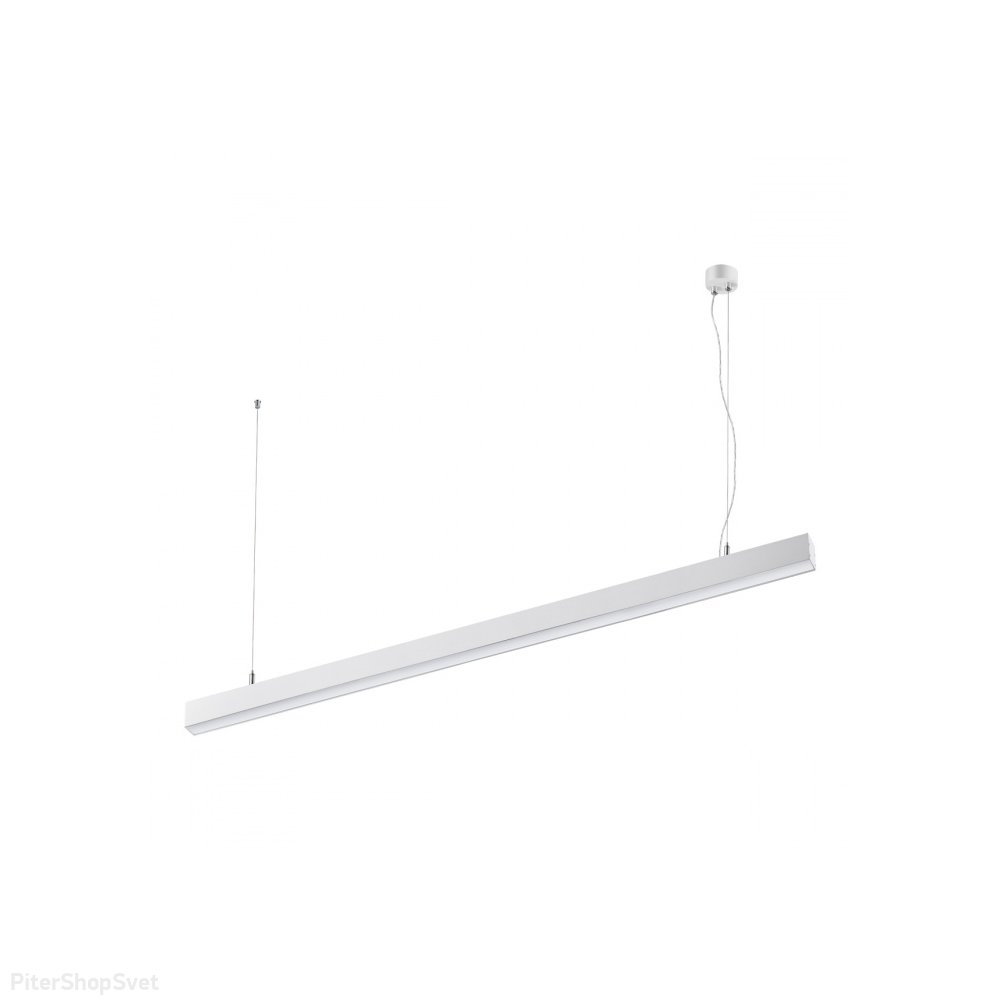 Белый линейный накладной/подвесной светильник 40Вт 4000К «ITER» 358865