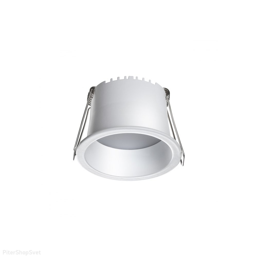 Белый встраиваемый светильник 6Вт 4000К «TRAN» 358897