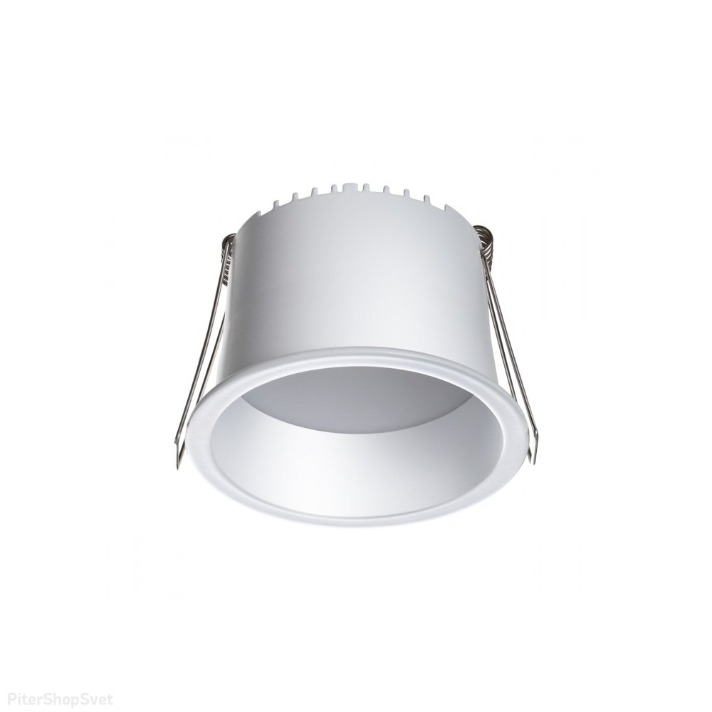 Белый встраиваемый светильник 9Вт 4000К «TRAN» 358899