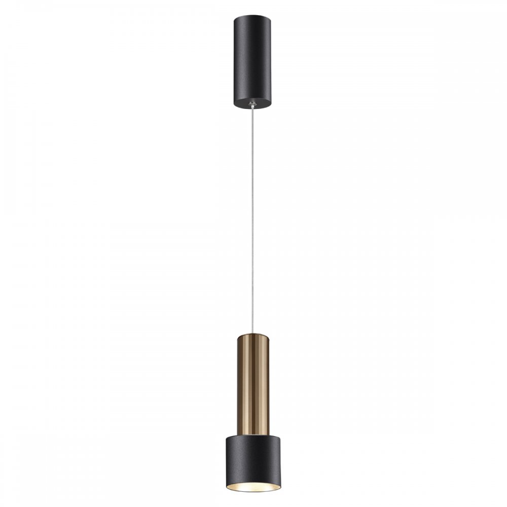 Чёрно-бронзовый подвесной светильник 15Вт 4000К «ALBA» 358982