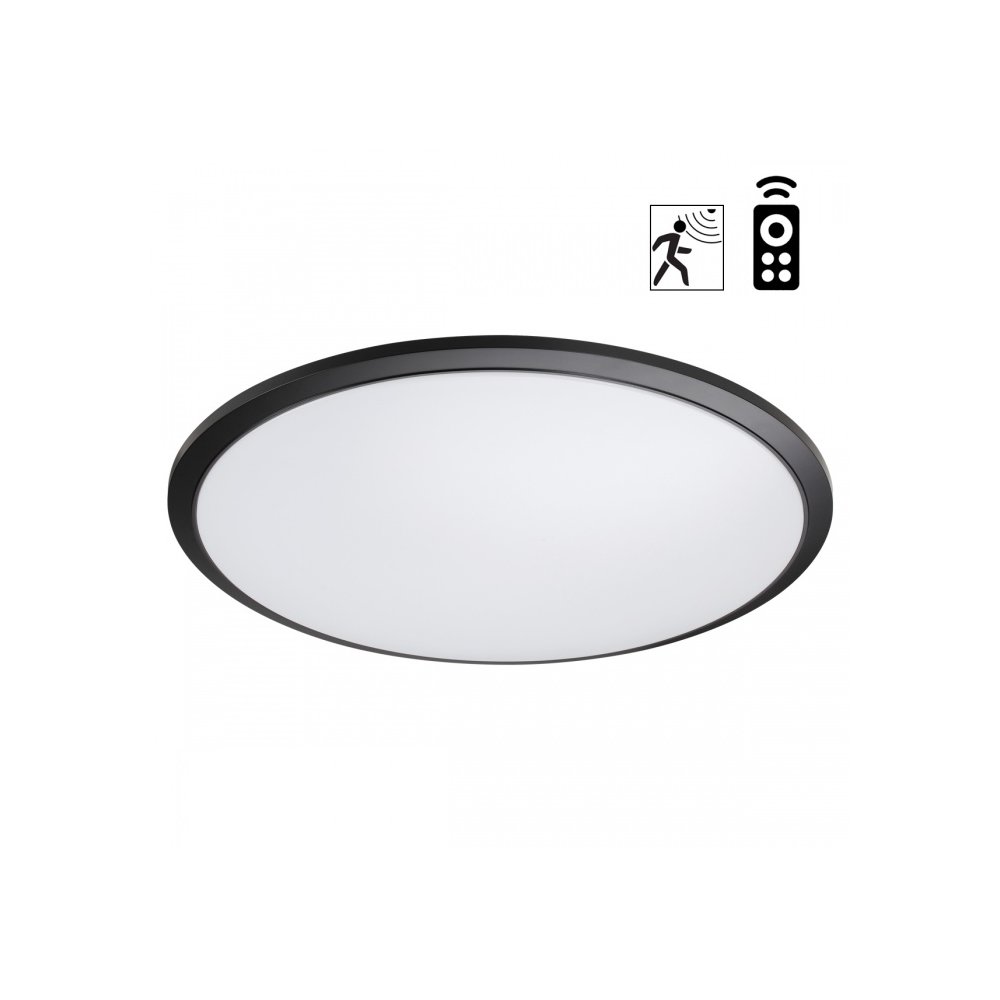 Светильник накладной влагозащищенный диммируемый с датчиком движения (пульт ДУ в комплекте) «Mask» 359212