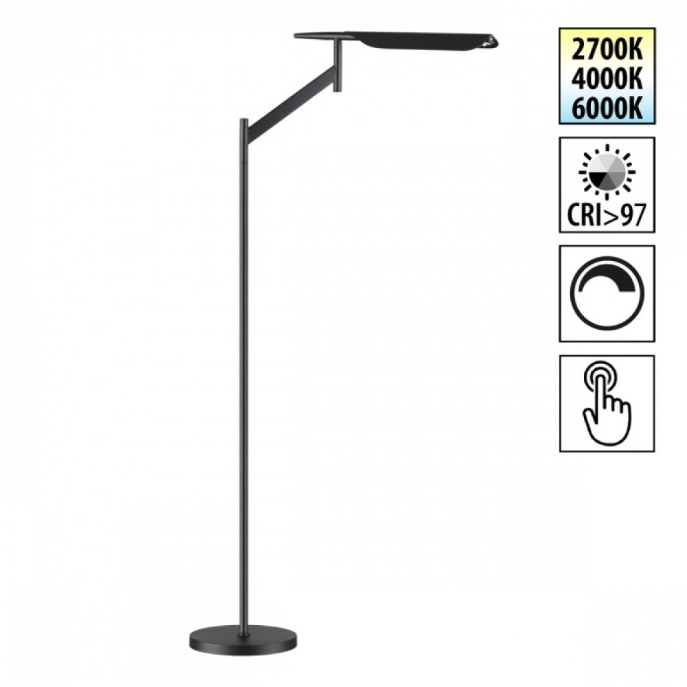 Светодиодный торшер с сенсорным диммером и изменением цветовой температуры «ALA» 359542