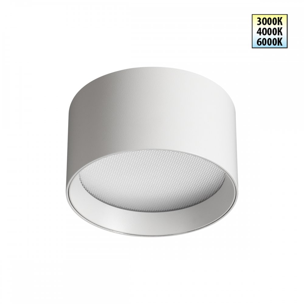 Накладной потолочный светильник цилиндр 12Вт 3000/4000/6000К «ORBIS» 359594