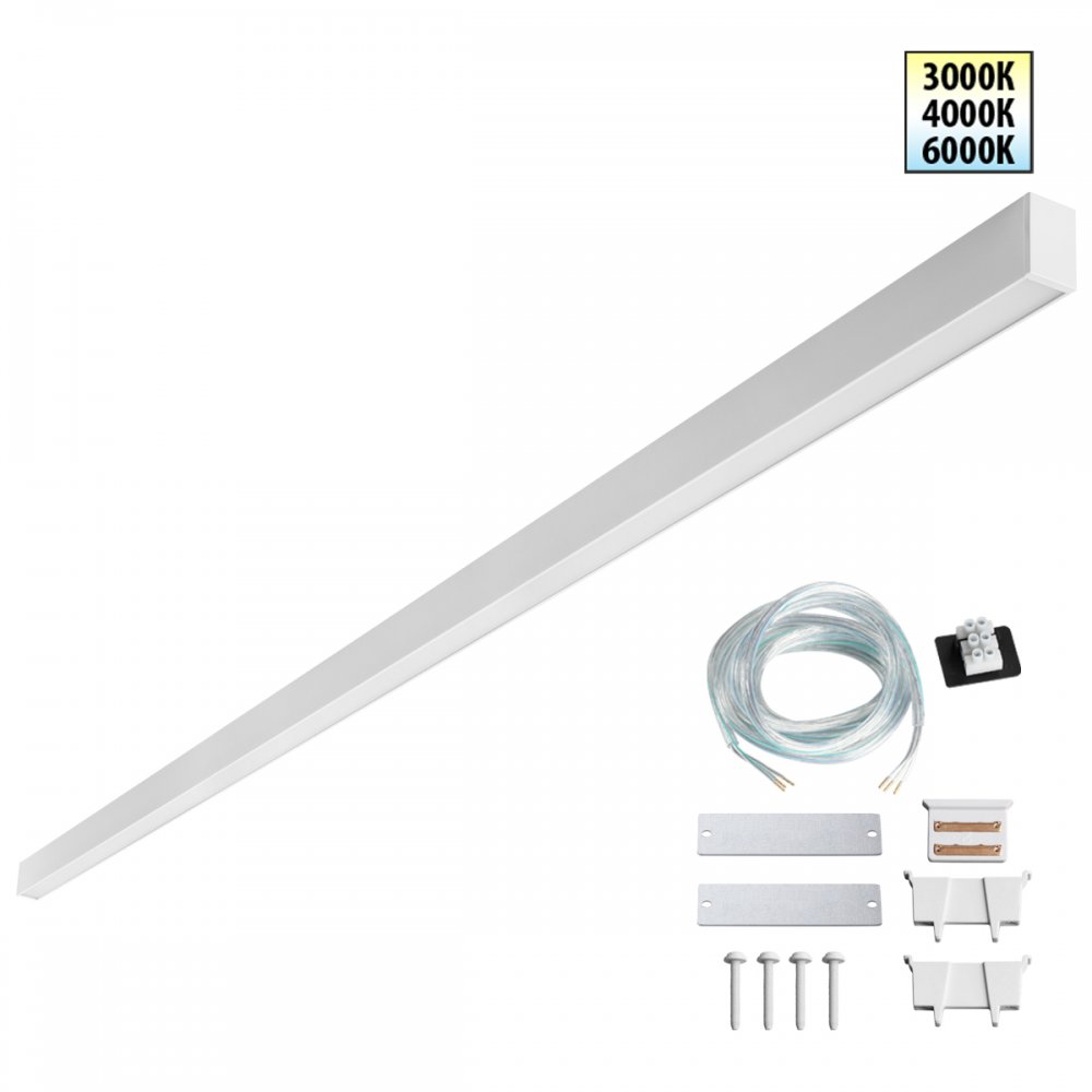 Модульный светильник линейный светодиодный 180см 60Вт 3000К/4000К/6000К «FATTO» 359606