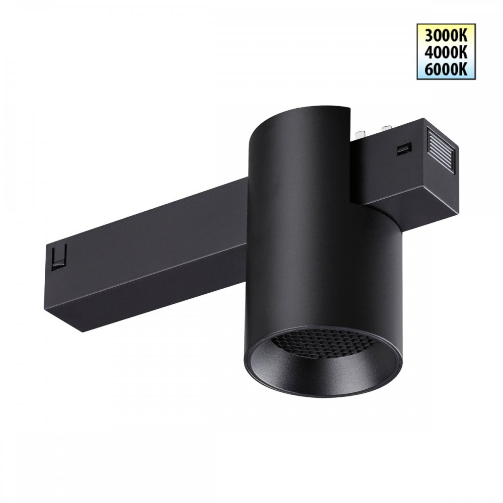 Трековый светильник цилиндр 10Вт 3000/4000/6000К «VECTOR» 359954