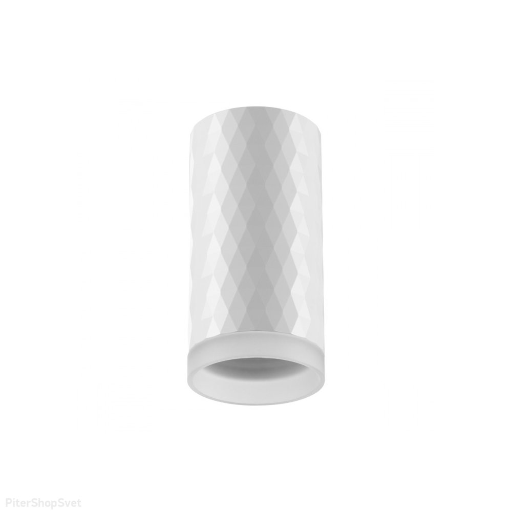 Белый накладной потолочный светильник цилиндр «BRILL» 370844