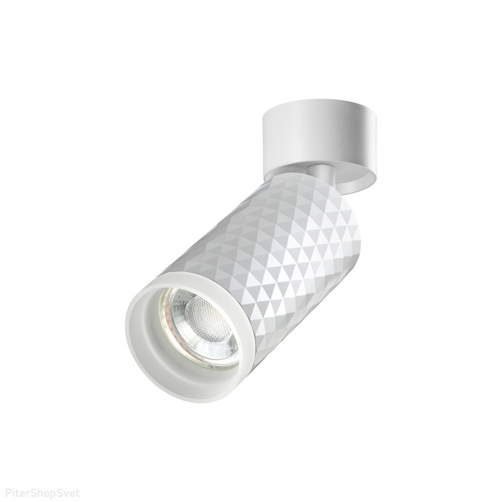 Белый накладной поворотный светильник цилиндр «BRILL» 370846