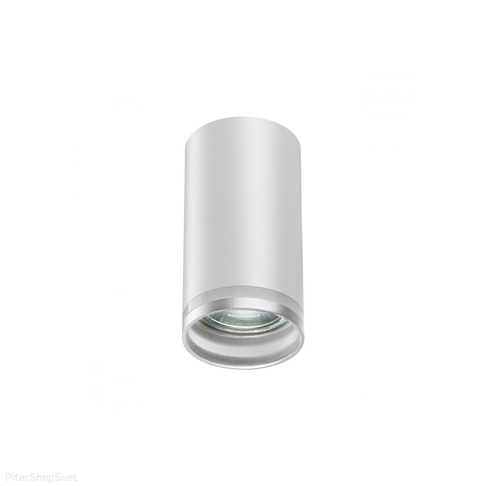 Белый накладной потолочный светильник цилиндр «ULAR» 370888