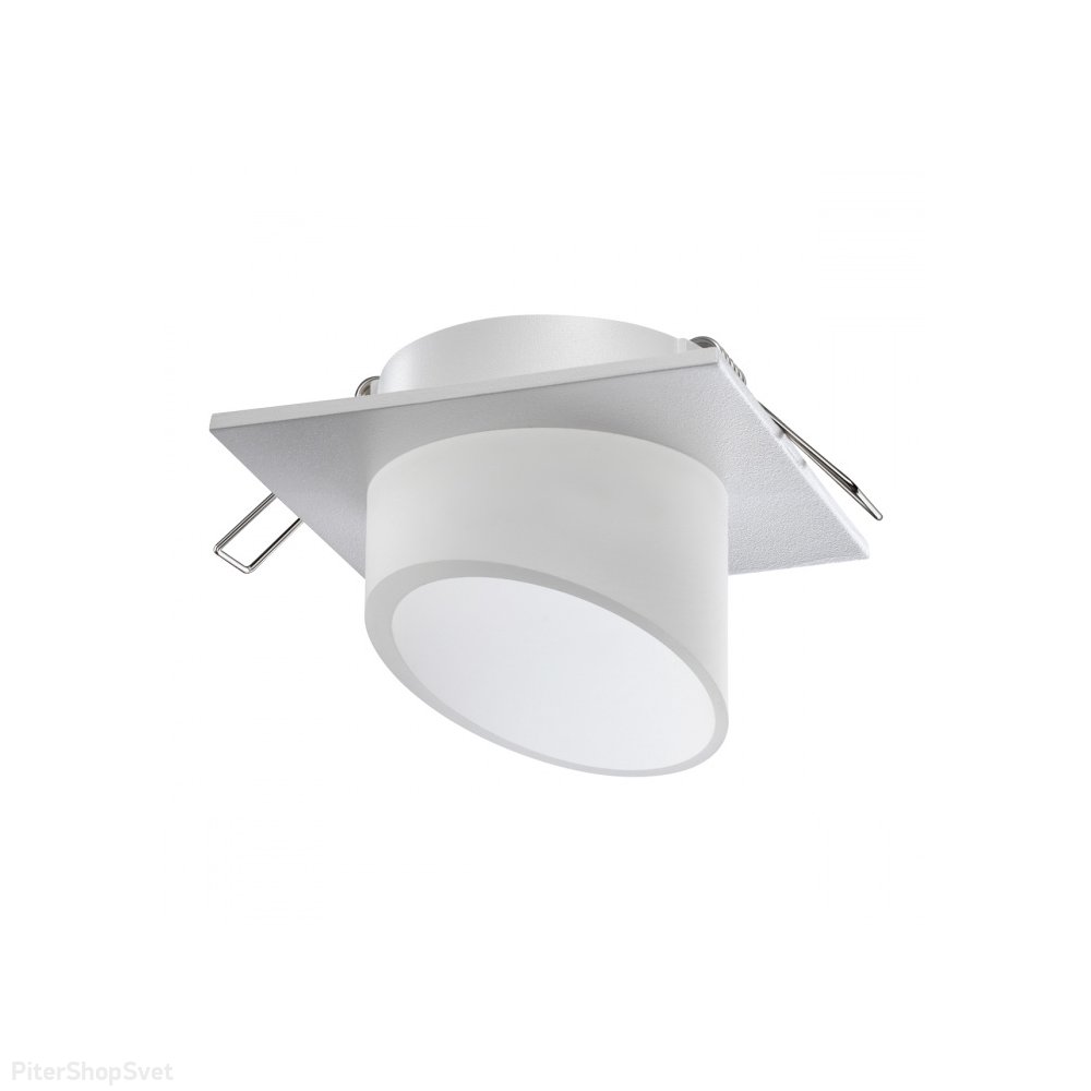 Белый встраиваемый светильник «LIRIO» 370899