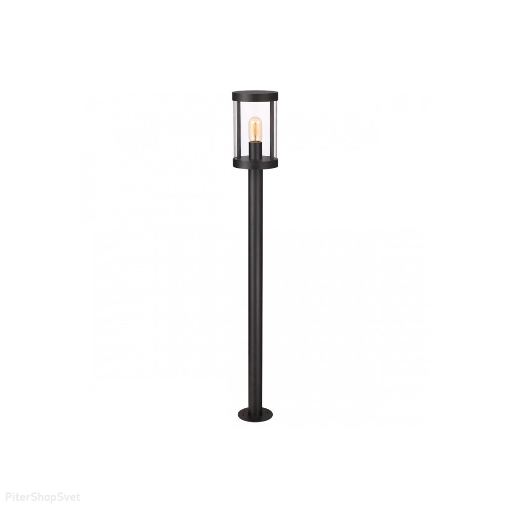 Уличный наземный светильник столб 100см, тёмно-серый «IVORY» 370942