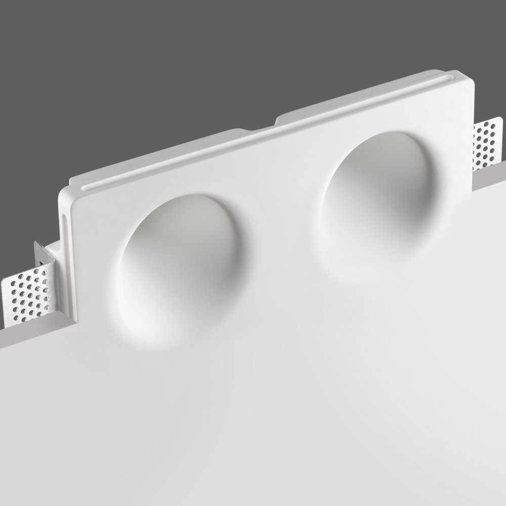 Гипсовый встраиваемый в стену светильник для подсветки «CAIL» 371014