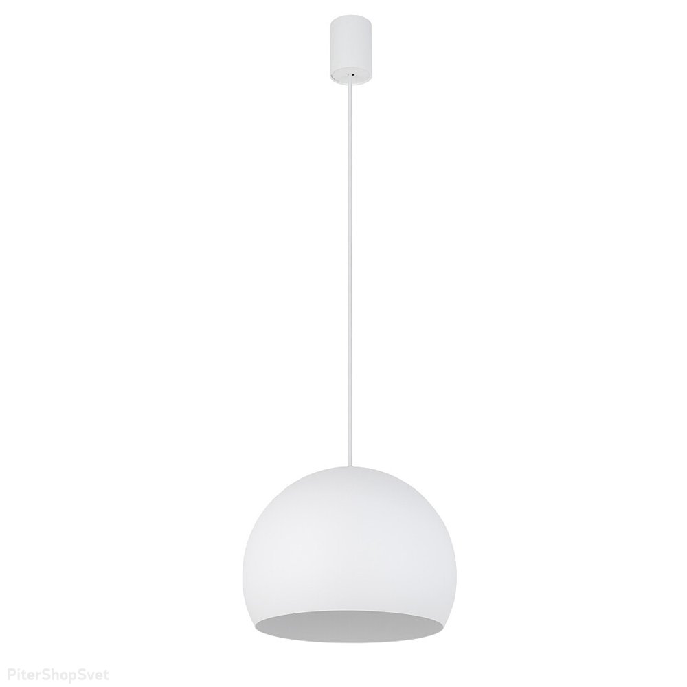 Белый купольный подвесной светильник «Candy» 10335
