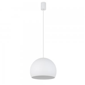 Белый купольный подвесной светильник «Candy»