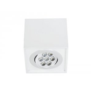 Накладной светодиодный светильник белого цвета 6422 «BOX LED»