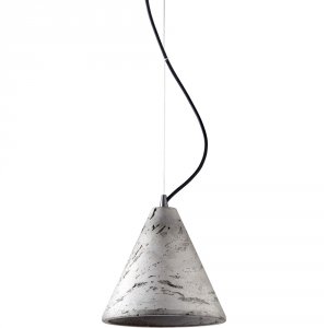 Подвесной светильник конус из бетона «VOLCANO»