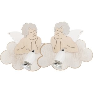 Деревянный спот два ангела 6891 «ANGELS»