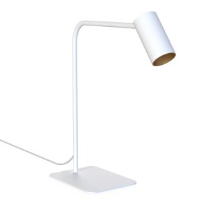 Белая настольная лампа «Mono»
