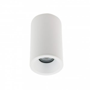 Белый накладной потолочный светильник цилиндр «Alpha»